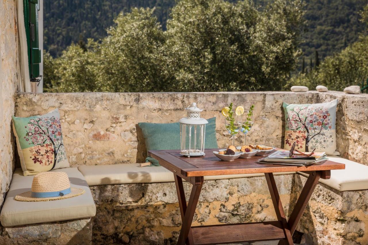 Traditional Stone House Anofli 1843 Fiskardo Kefalonia Zewnętrze zdjęcie