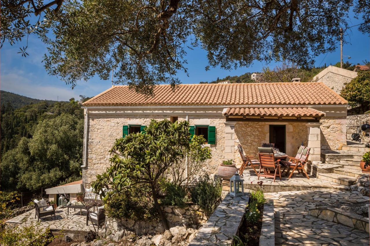 Traditional Stone House Anofli 1843 Fiskardo Kefalonia Zewnętrze zdjęcie