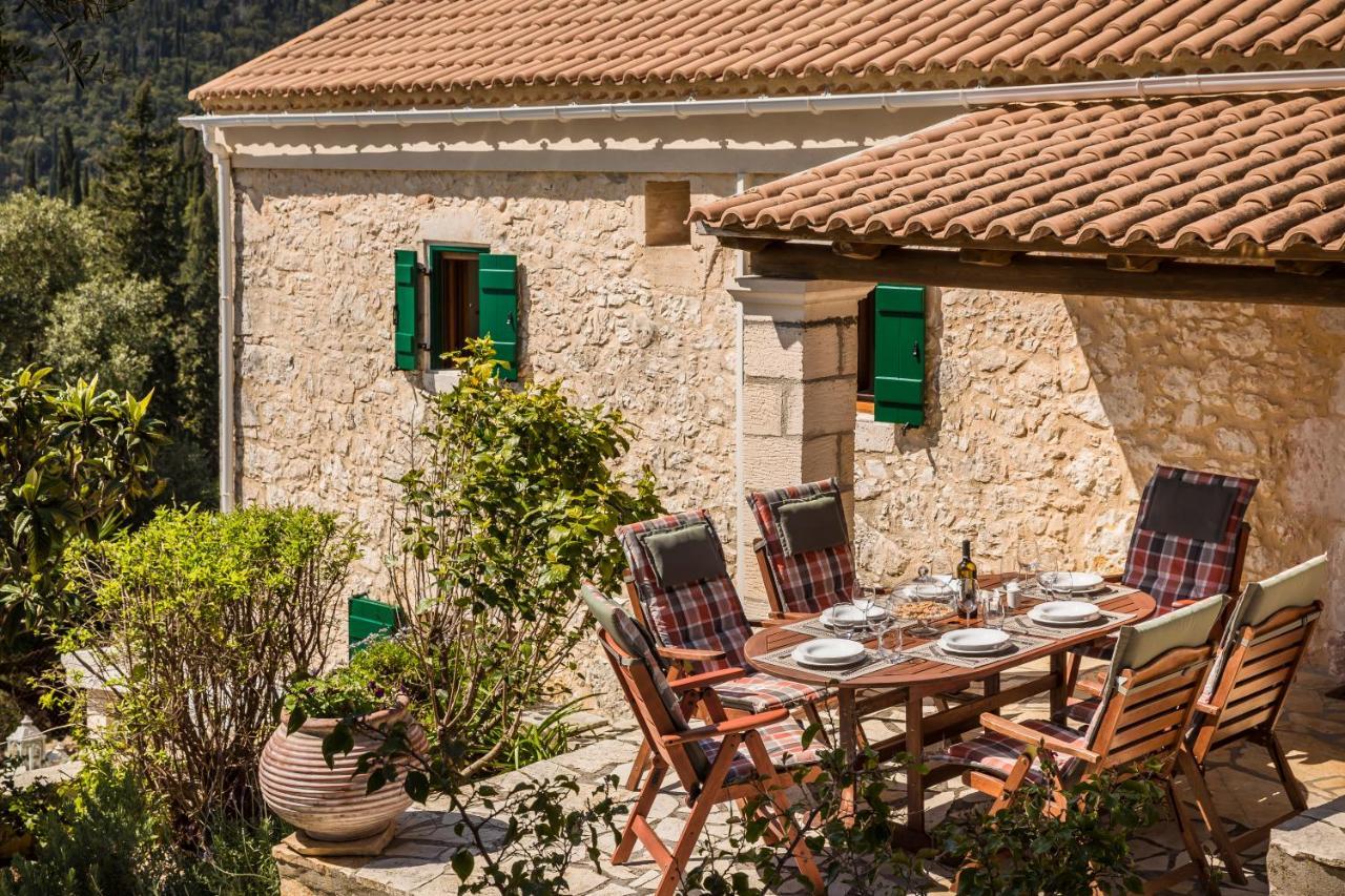 Traditional Stone House Anofli 1843 Fiskardo Kefalonia Zewnętrze zdjęcie