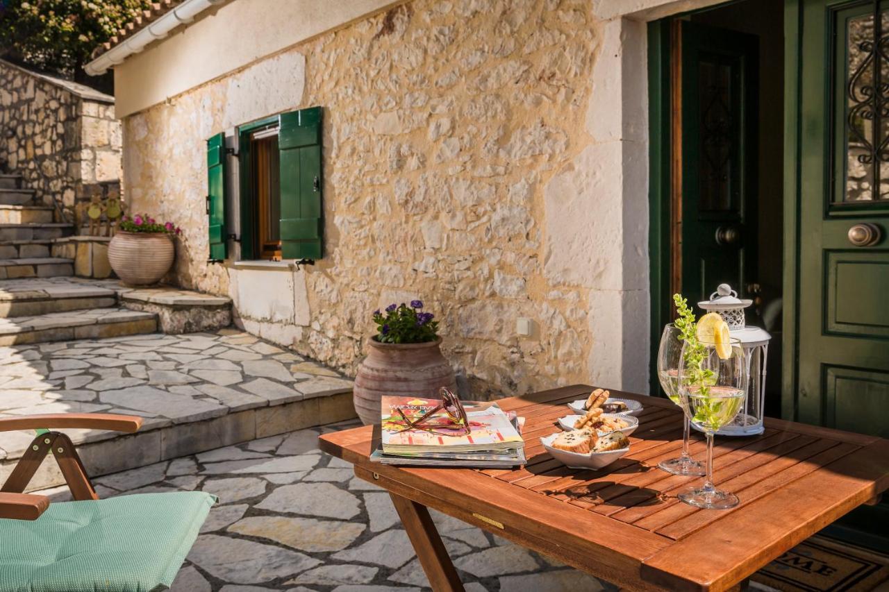 Traditional Stone House Anofli 1843 Fiskardo Kefalonia Zewnętrze zdjęcie