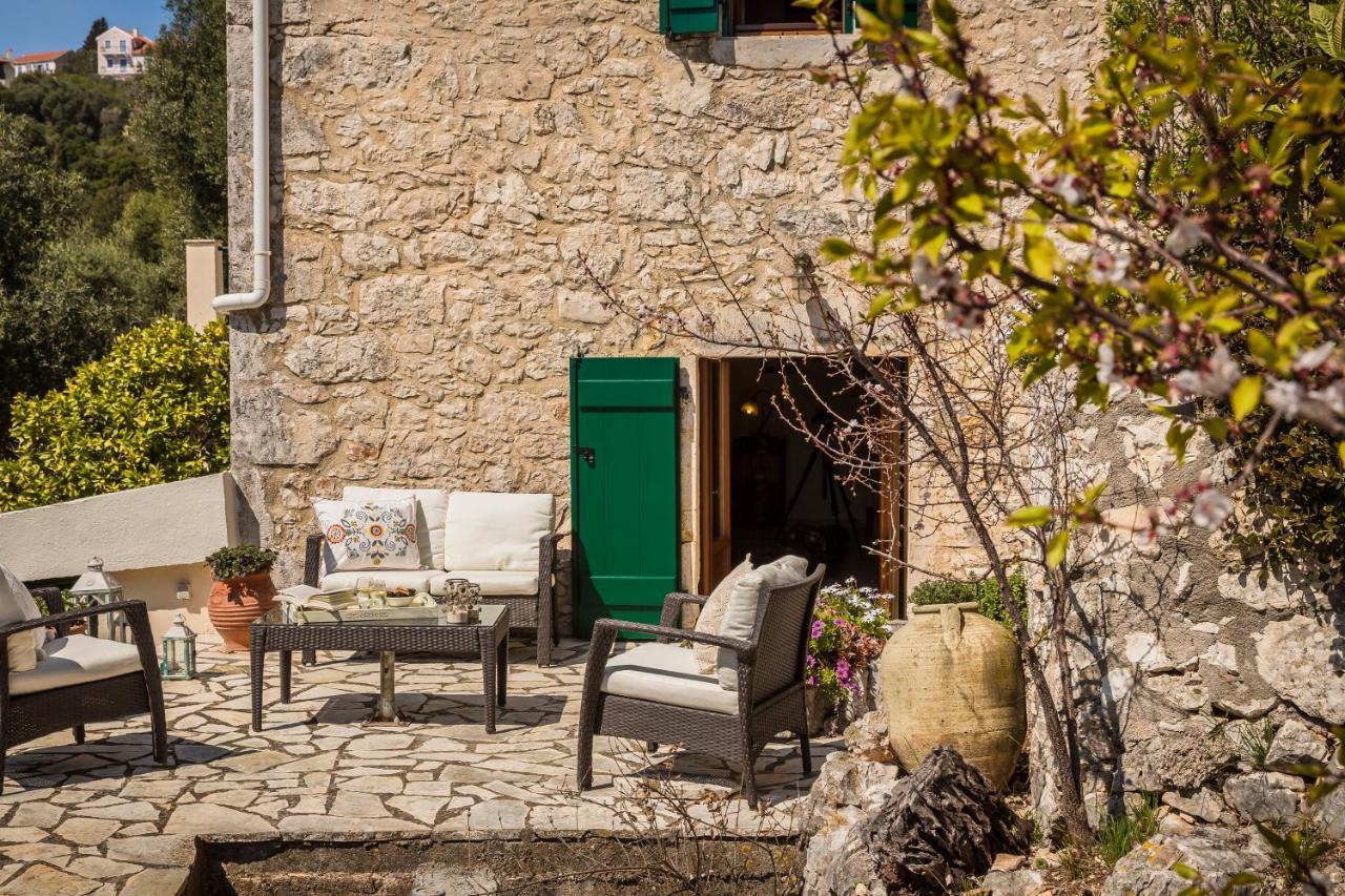Traditional Stone House Anofli 1843 Fiskardo Kefalonia Zewnętrze zdjęcie